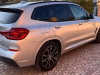 Usata BMW X3 M Sport 190 CV (139 kW) 2021 Argento SUV