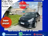 Käytetty Kia Rio Active 75 HP (55 kW) 2017 Musta Sedan
