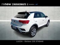 Usata VW T-Roc Style 115 CV (84 kW) 2019 Bianco SUV