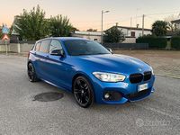 Usata BMW 118 M Sport 150 CV (110 kW) 2017 Blu Utilitaria