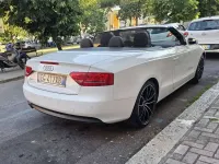 Usata Audi A5 Cabriolet Ambiente 170 CV (125 kW) 2010 Bianco Cabrio