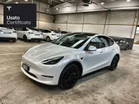 Usata Tesla Model Y Long Range AWD 258 kW (351 CV) 2022 Pearl white multicoat SUV