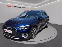 Usata Audi A3 Advanced 150 CV (110 kW) 2023 Blu navarra met Berlina