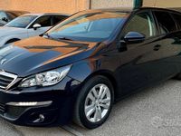 Usata Peugeot 308 SW Allure 120 CV (88 kW) 2017 Blu Station wagon