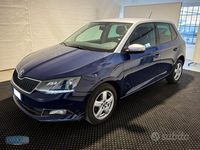 Usata Skoda Fabia Ambition 60 CV (44 kW) 2017 Blu/grigio metallizzato Berlina