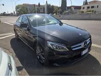 Usata Mercedes C200 Premium 136 CV (100 kW) 2017 Nero Berlina