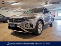 Usata VW T-Roc Life 150 CV (110 kW) 2024 Pyrit silver met  nero SUV