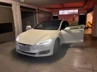 Usata Tesla Model S 158 kW (215 CV) 2017 Bianco Utilitaria