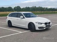 Usata BMW 320 Sport Line 184 CV (135 kW) 2014 Bianco Station wagon