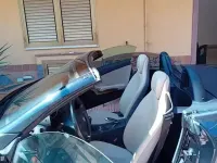 Usata Mercedes SLK200 184 CV (135 kW) 2013 Nero Cabrio