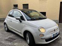 Usata Fiat 500 75 CV (55 kW) 2008 Bianco Utilitaria