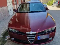 Käytetty Alfa Romeo 159 Exclusive 150 HP (110 kW) 2006 Punainen Sedan