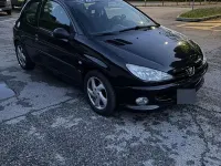 Usata Peugeot 206 109 CV (80 kW) 2003 Nero Berlina