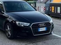Usata Audi A3 116 CV (85 kW) 2018 Nero Berlina