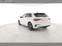 Usata Audi A3 Advanced 150 CV (110 kW) 2022 Bianco ibis Berlina