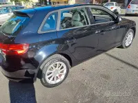 Usata Audi A3 Ambition 110 CV (80 kW) 2015 Nero Berlina