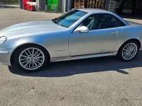 Usata Mercedes SLK200 163 CV (119 kW) 2002 Grigio Cabrio