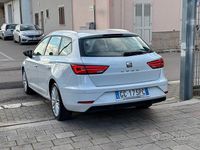 Usata Seat Leon ST 115 CV (84 kW) 2020 Bianco Station wagon