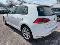 Usata VW Golf VII 104 CV (76 kW) 2013 Bianco Berlina