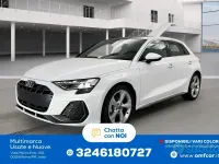 Usata Audi A3 S-Line 116 CV (85 kW) 2025 Bianco Berlina