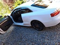 Usata Audi A5 S-Line 170 CV (125 kW) 2009 Bianco Coupé