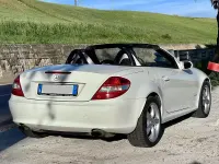 Usata Mercedes SLK200 163 CV (119 kW) 2006 Bianco Cabrio