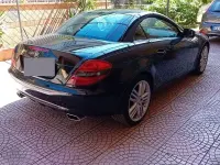 Usata Mercedes SLK200 184 CV (135 kW) 2013 Nero Cabrio