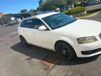 Usata Audi A3 Sportback Attraction 105 CV (77 kW) 2009 Bianco Utilitaria