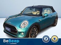Usata Mini Cooper D Cabriolet 116 CV (85 kW) 2016 Blu Cabrio