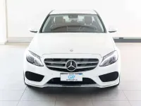 Usata Mercedes C300 Premium 204 CV (150 kW) 2016 Bianco Berlina