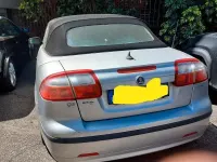 Usata Saab 9-3 150 CV (110 kW) 2007 Grigio Cabrio