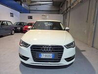 Usata Audi A3 Attraction 105 CV (77 kW) 2013 Bianco Berlina