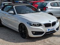 Usata BMW 218 Advantage 150 CV (110 kW) 2018 Bianco Cabrio