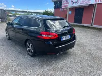 Usata Peugeot 308 GT-line 131 CV (96 kW) 2019 Nero Station wagon