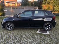 Usata VW Polo R-line 95 CV (69 kW) 2018 Nero Berlina