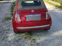 Usata Fiat 500C 69 CV (50 kW) 2012 Rosso Cabrio