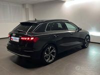 Usata Audi A3 Advanced Plus 150 CV (110 kW) 2024 Nero Berlina