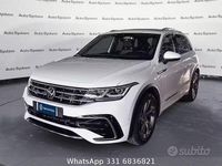 Usata VW Tiguan R-line 150 CV (110 kW) 2023 Bianco SUV