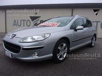 Usata Peugeot 407 Premium 136 CV (100 kW) 2007 Argento metallizzato Station wagon