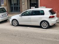 Usata VW Golf VI 110 CV (80 kW) 2009 Bianco Utilitaria