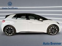 Usata VW ID.3 Pro Performance 150 kW (204 CV) 2022 Glacier white metallizzato ner Utilitaria