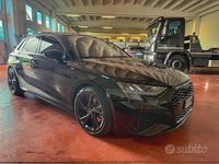 Begagnad Audi A3 S-Line 150 HK (110 kW) 2022 Svart Sedan