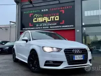 Usata Audi A3 Attraction 110 CV (80 kW) 2014 Bianco Berlina