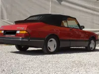 Usata Saab 900 Cabriolet Aero 179 CV (131 kW) 1991 Rosso Cabrio