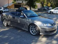 Usata Saab 9-3 Cabriolet Aero 209 CV (153 kW) 2004 Grigio Cabrio