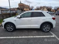Usata VW T-Roc R-line 150 CV (110 kW) 2023 Bianco SUV