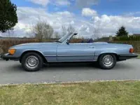 Usata Mercedes SL450 217 CV (159 kW) 1976 Blu Cabrio