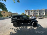 Usata Jeep Wrangler Sahara 177 CV (130 kW) 2008 Nero SUV