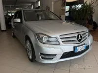 Usata Mercedes C220 170 CV (125 kW) 2014 Grigio Station wagon