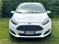 Second-hand Ford Fiesta Titanium 75 CP (55 kW) 2015 Alb Hatchback